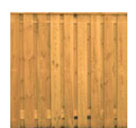 19 planks grenen S.M.3 recht. Optie afdekkap